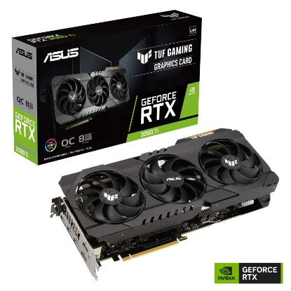  Зображення Видеокарта GF RTX 3060 Ti 8GB GDDR6X TUF Gaming OC Asus (TUF-RTX3060TI-O8GD6X-GAMING) 
