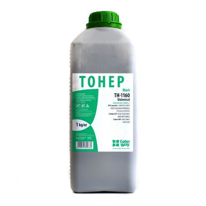  Зображення Тонер HP LJ 1160/1320/2015/2055  1кг  *ColorWay (TH-1160-1B)) 