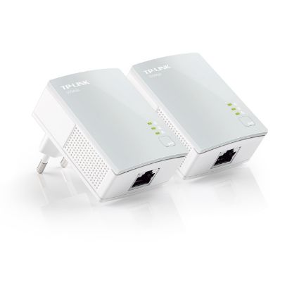  Зображення Адаптер Powerline TP-LINK TL-PA4010KIT 2PK AV600 1xFE 