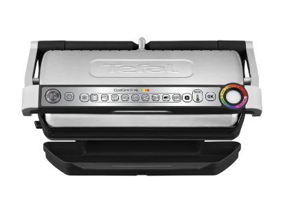  Зображення Гриль Tefal прижимний OptiGrill + XL, 2000Вт, темп. режимів-4, з`ємні пластини, метал 