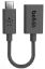  Зображення Адаптер Belkin USB-C > USB-A (CM/AM) 0.14м, чорний 