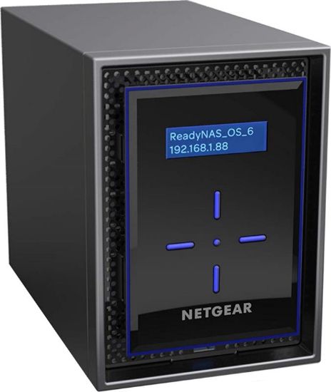  Зображення Мережеве сховище NETGEAR ReadyNAS RN422 diskless 