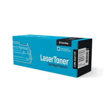  Зображення Картридж CW (CW-H217P) HP LJ Pro M102/M130 Black (CF217A) Premium 