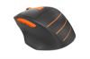  Зображення Мишка бездротова A4-Tech Fstyler FG30 Orange 