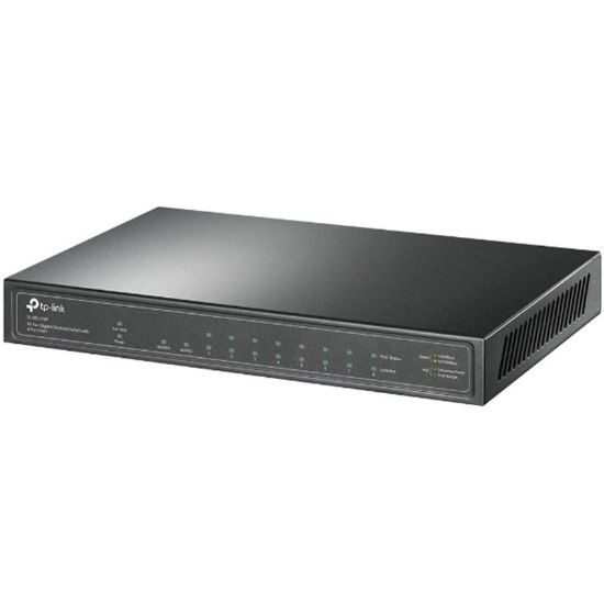  Зображення Комутатор TP-LINK TL-SG1210P 8xGE/8xPoE 63W 1xGE 1xSFP 