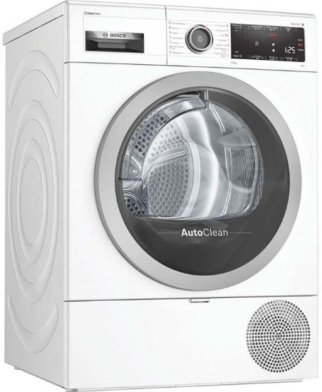  Зображення Сушильна машина Bosch тепловий насос, 9кг, A++, 60см, дисплей, білий 
