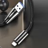 Зображення Кабель 1m USB 2.0 / Lightning Colorway (CW-CBUL035-BK) (zinc alloy + led) Black 