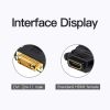  Зображення Адаптер Vention HDMI - DVI (M/F), Black (ECDB0) 