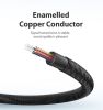  Зображення Кабель Vention Audio 3.5 мм Metal Type 1 м Black (BHBBF)) 