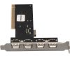  Зображення Контролер Frime VT6212 (ECF-PCItoUSB001) PCI-USB2.0(4+1) 