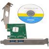  Зображення Контролер Frime NEC720202 (ECF-PCIEtoUSB004.LP) PCI-E-2xUSB3.0 