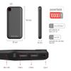  Зображення Внешний аккумулятор (Power Bank) Colorway 10000mAh Slim, LCD, Black 