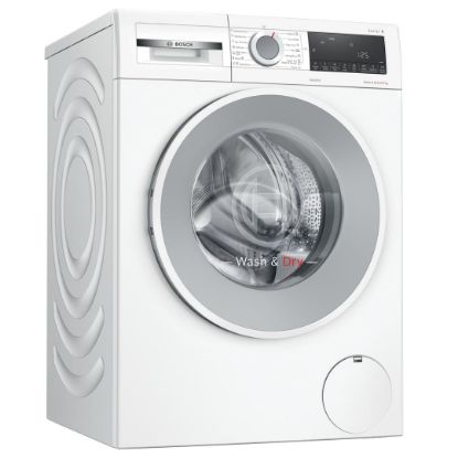  Зображення Прально-сушильна машина Bosch фронтальна, 9(6)кг, 1400, A, 60см, дисплей, білий 