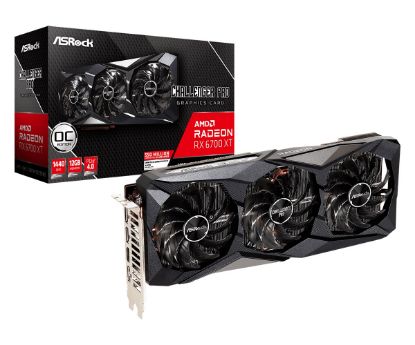  Зображення Відеокарта AMD Radeon RX 6700 XT 12GB GDDR6 Challenger Pro OC ASRock (Radeon RX6700XT CLP 12GO) 