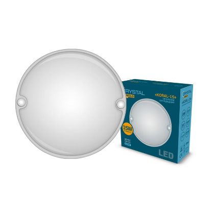  Зображення Світильник CRYSTAL KORAL- 15W 6500K ip54 (DNL-030) 