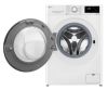  Зображення Пральна машина LG фронтальна, 9кг, 1400, A+++, 57см, дисплей, пара, інвертор, білий 