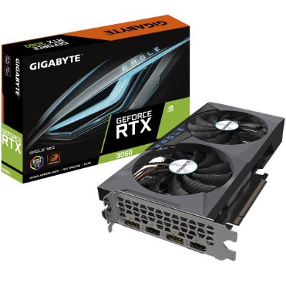  Зображення VGA PCIE16 RTX3060 12GB LHR/N3060EAGLE-12GD 2.0 GIGABYTE 