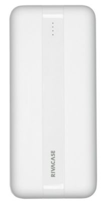  Зображення Універсальна мобільна батарея Rivacase VA2081 20000 mAh White (PB931071) 