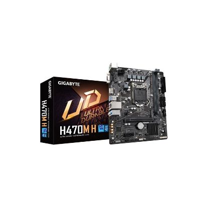  Зображення Mатеринська плата s1200 Intel H470 HDMI/VGA 1xM.2  GbE LAN mATX H470M H 