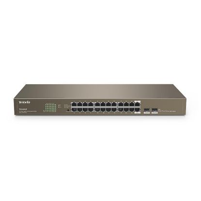  Зображення Комутатор TENDA TEG1024F 24xGE, 2xSFP Combo,  Некерований 