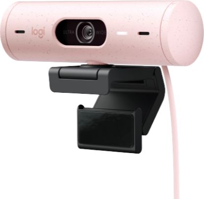  Зображення Веб-камера Logitech Brio 500 Rose (960-001421) 