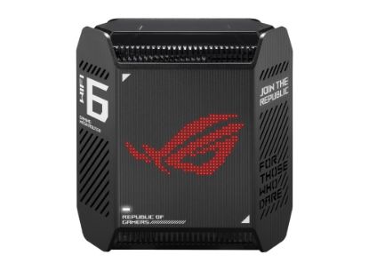  Зображення Бездротовий маршрутизатор Asus ROG Rapture Gaming Mesh System GT6 (1PK black) 