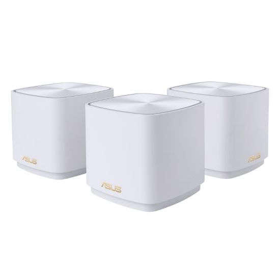  Зображення Wi-Fi Mesh система Asus ZenWiFi XD4 Plus 3PK White  