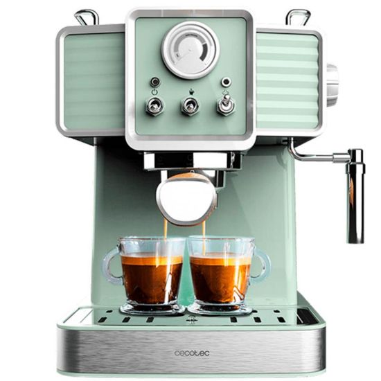  Зображення Кавоварка Cecotec Cumbia Power Espresso 20 Tradizionale Light Green (CCTC-01576) 
