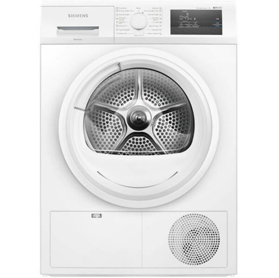 Зображення Сушильна машина Siemens тепловий насос, 8кг, A+, 60см, дисплей, білий 