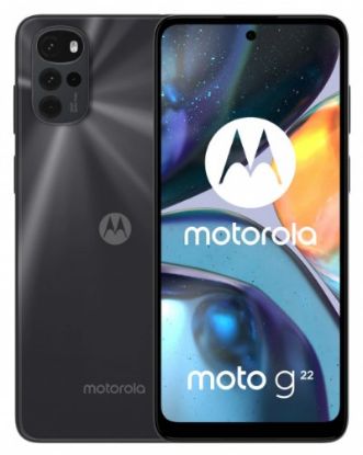  Зображення Смартфон Motorola Moto G22 4/128GB Dual Sim Cosmic Black (PATW0032UA) 