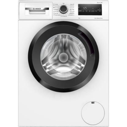  Зображення Пральна машина Bosch фронтальна, 8кг, 1400, A+++, 55см, дисплей, білий 