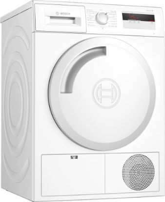  Зображення Сушильна машина Bosch тепловий насос, 8кг, A+, 60см, дисплей, білий 