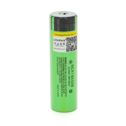  Зображення Акумулятор 18650 Li-Ion 3400mah (3200-3400mah), 3.7V (2.75-4.2V), green, OEM Liitokala (Lii-34B-JT) 