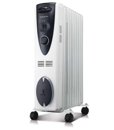  Зображення Масляний радіатор REAL-EL HEAT-L210 