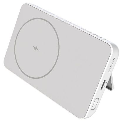  Зображення Бездротовий магнітний зовнішній акумулятор Choetech B651 10000mAh White 