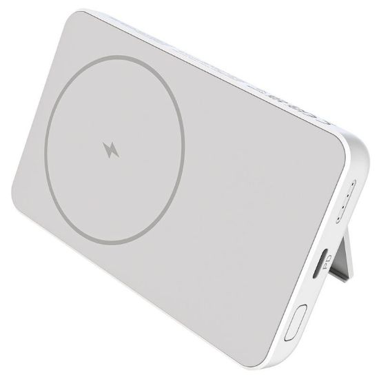  Зображення Бездротовий магнітний зовнішній акумулятор Choetech B651 10000mAh White 