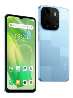  Зображення Смартфон Tecno Pop 7 (BF6) 2/64GB Dual Sim Capri Blue (4895180793592) 
