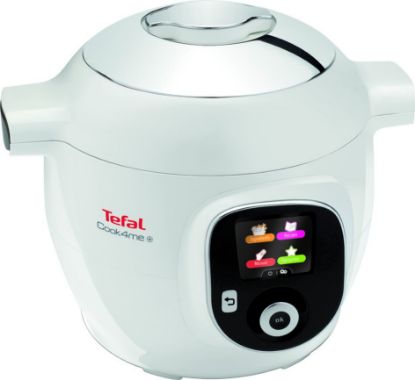  Зображення Мультиварка-скороварка Tefal Cook4Me +, 1600Вт, чаша-6л, кнопкове керування, пластик, білий 