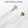 Зображення Накінечник Goojodoq для стілуса Apple Pencil (1-2 покоління) 12 Gen Purple (1005002559382423PU) 