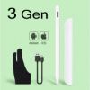  Зображення Стілус універсальний Goojodoq Active Magnetic 3 Gen Android iPhone (iPad до 2017) Type-C 1.2mm White (4000001752707W) 