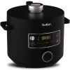  Зображення Мультиварка-скороварка Tefal Turbo Cuisine , 1000Вт, чаша-4,8л, механічне керування, пластик, чорний 