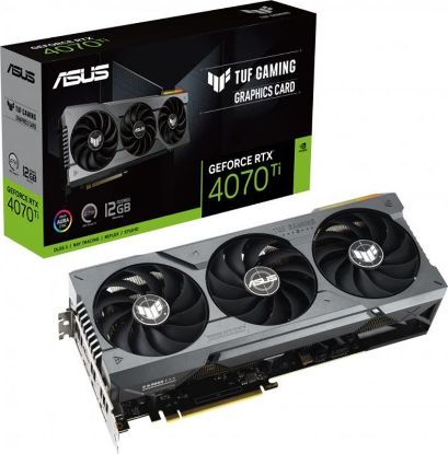  Зображення Відеокарта NVIDIA RTX 4070TI /TUF/OC/GAMING/12GB/GDDR6X TUF-RTX4070TI-12G-GAMING 