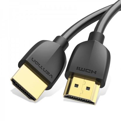  Зображення Кабель Vention HDMI - HDMI V 2.0, (M/M), 2 м, Black (AAIBH) 