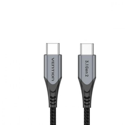  Зображення Кабель Vention USB-C - USB-C, 0.5 m, Grey (TAHHD) 