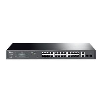  Зображення Комутатор TP-LINK TL-SG1428PE 24xGE/PoE+ 250W 2xGE 2xcomboGE/SFP EasySmart 19" 1U 