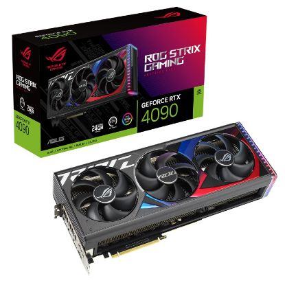  Зображення Відеокарта GeForce RTX 4090  24GB GDDR6X   Asus ROG Strix Gaming) 