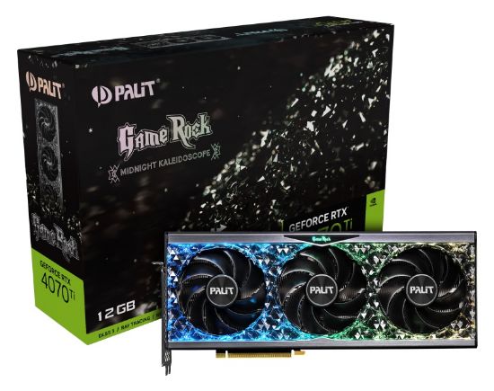  Зображення Відеокарта GeForce RTX 4070 Ti  12GB GDDR6X   Palit GameRock) 