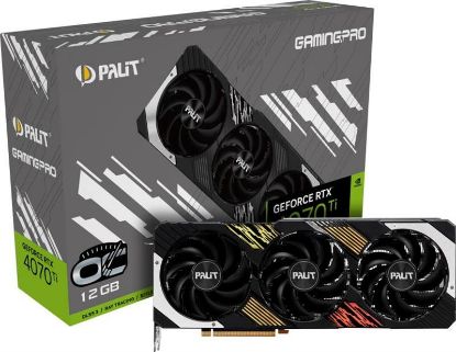  Зображення Відеокарта GeForce RTX 4070 Ti  12GB GDDR6X   Palit GamingPro OC) 