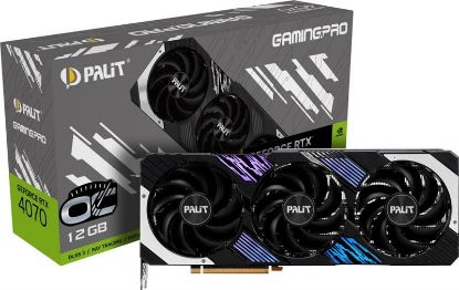  Зображення Відеокарта GF RTX 4070 12GB GDDR6X GamingPro OC Palit (NED4070H19K9-1043A) 