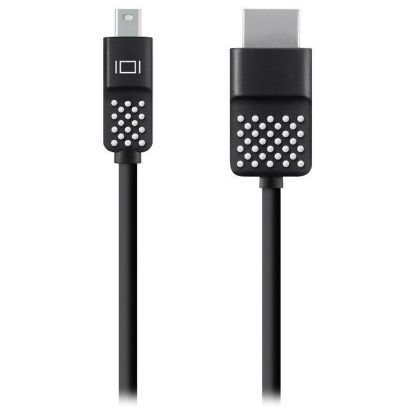  Зображення Кабель Belkin mini DisplayPort - HDMI (M/M), 1.8 м, Black (F2CD080bt06) 